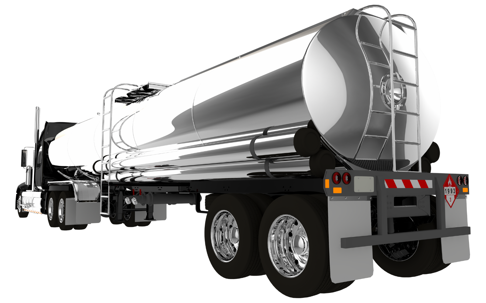 shows a graphic of a tanker truck