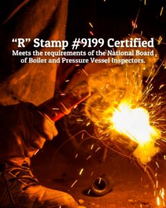 R Stamp 9199 Certified Welding